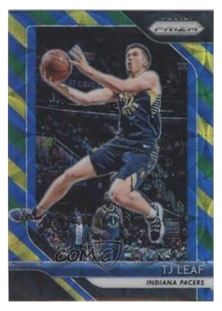 2018-19 Panini Prizm Base Set TJ Leaf #124 card