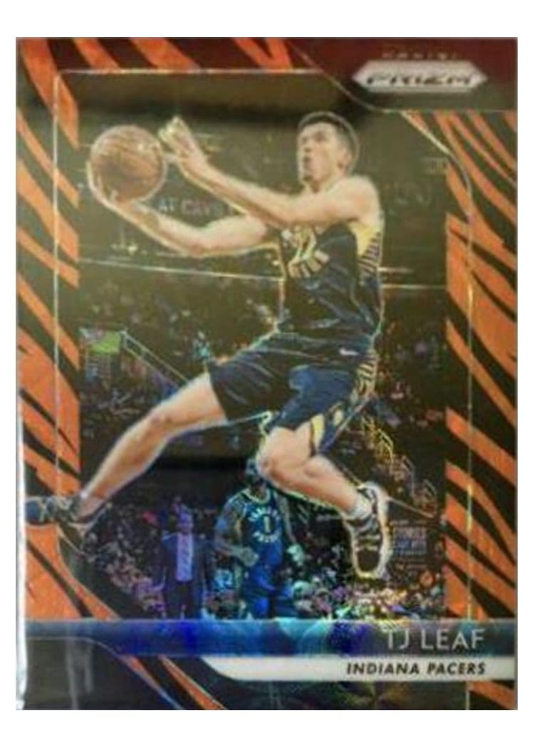 2018-19 Panini Prizm Base Set TJ Leaf #124 card