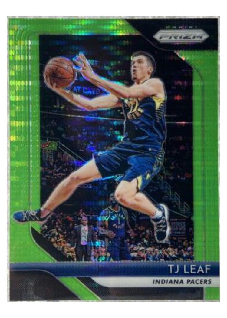2018-19 Panini Prizm Base Set TJ Leaf #124 card