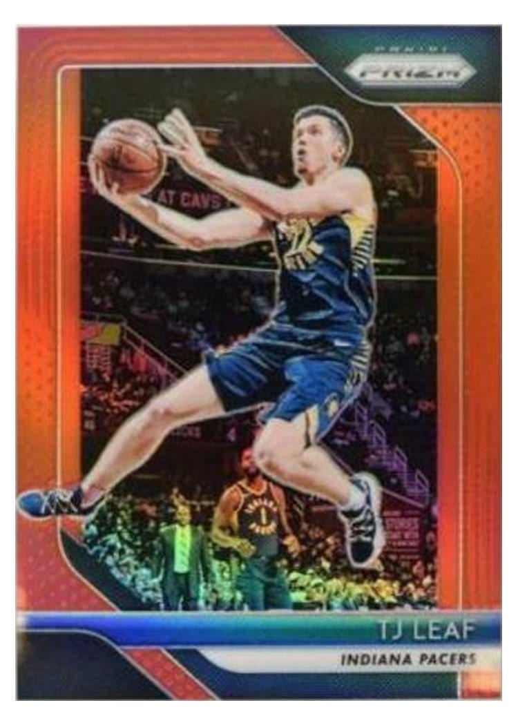 2018-19 Panini Prizm Base Set TJ Leaf #124 card