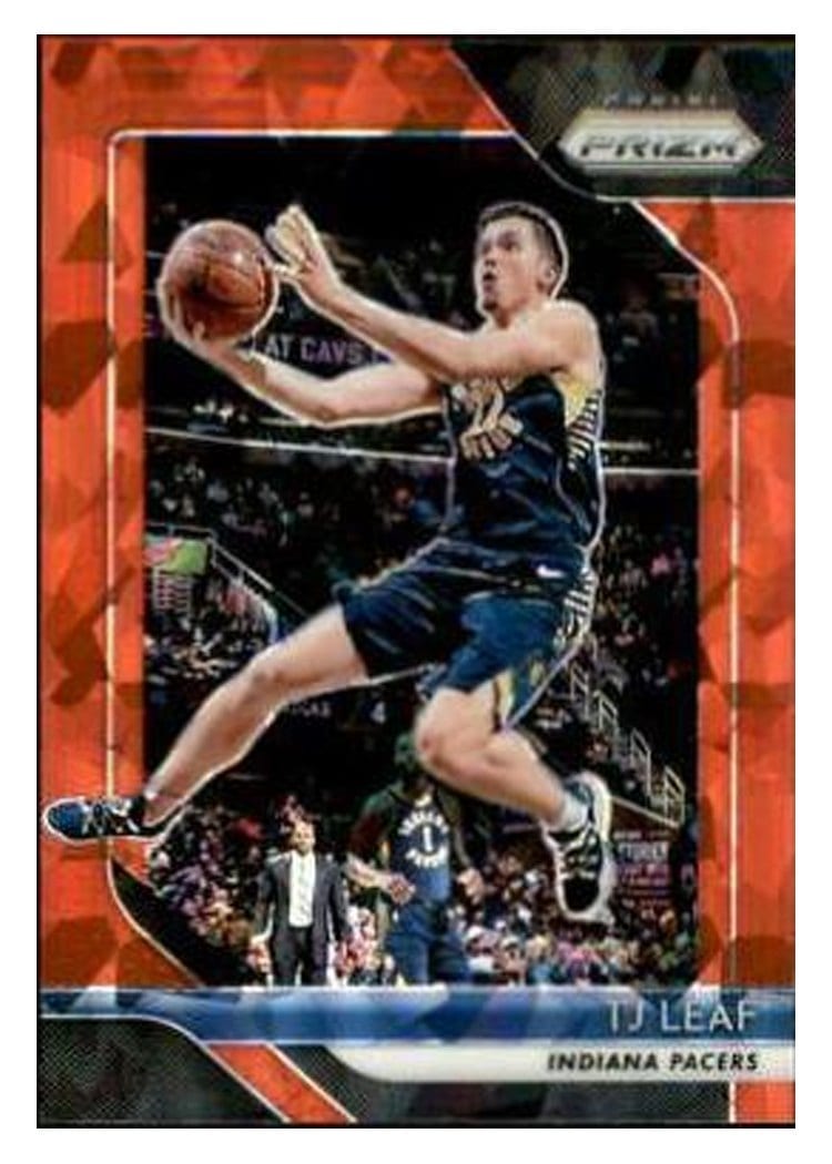 2018-19 Panini Prizm Base Set TJ Leaf #124 card