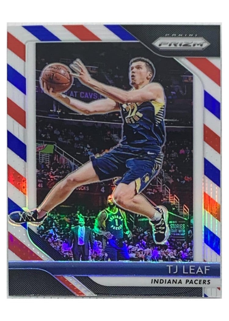 2018-19 Panini Prizm Base Set TJ Leaf #124 card