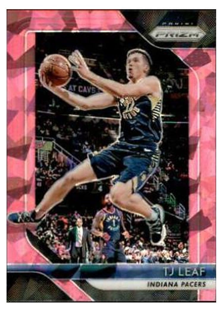 2018-19 Panini Prizm Base Set TJ Leaf #124 card