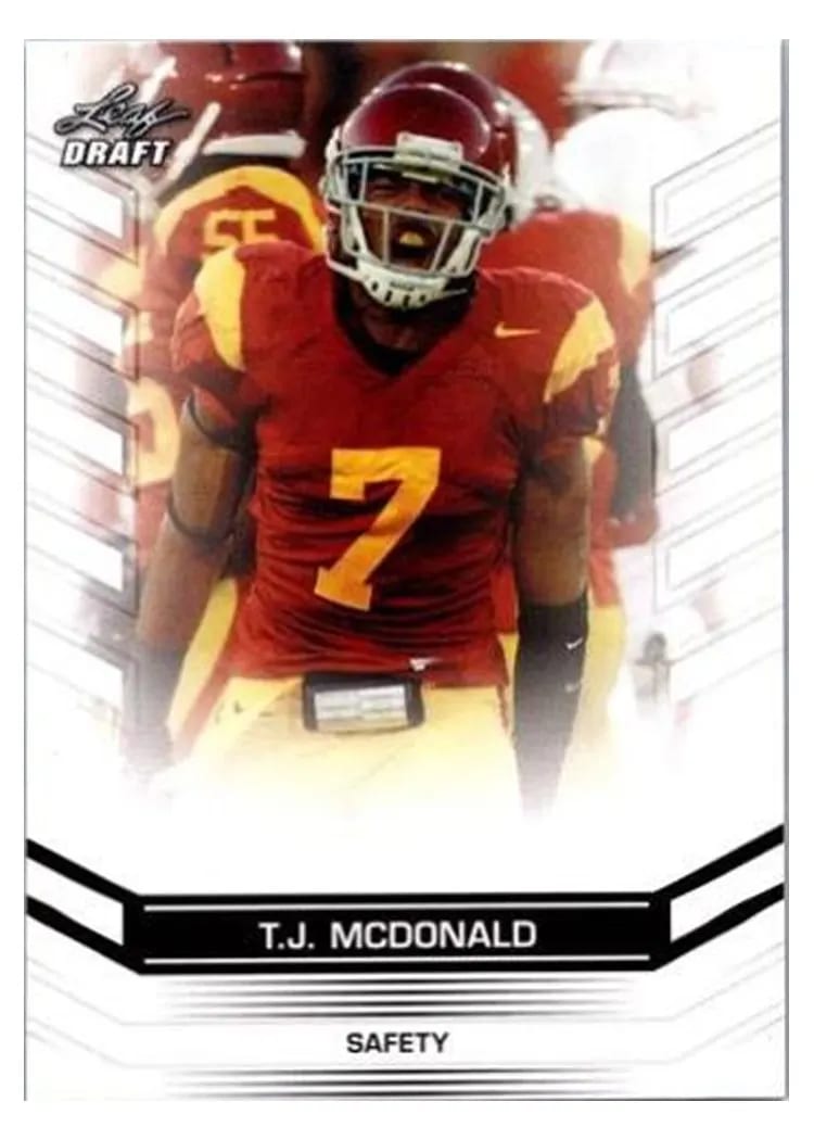 2013 Leaf Draft TJ McDonald #68 card