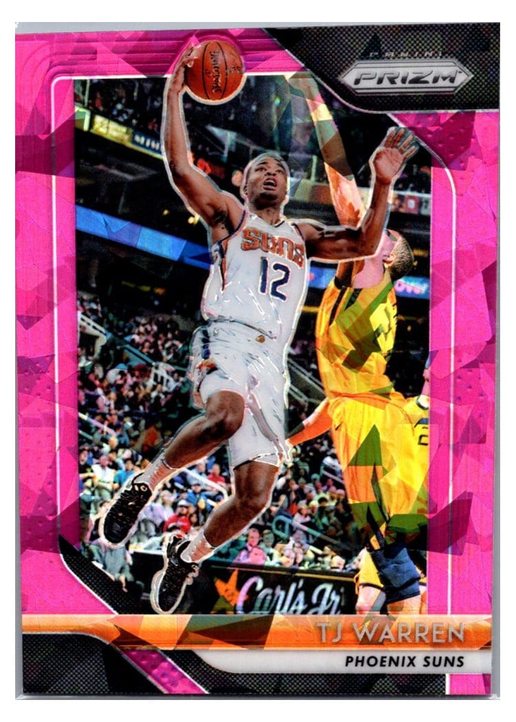 2018-19 Panini Prizm Base Set TJ Warren Pink Ice Prizm #21 card