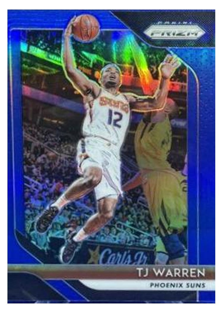 2018-19 Panini Prizm Base Set TJ Warren Blue Prizm #21