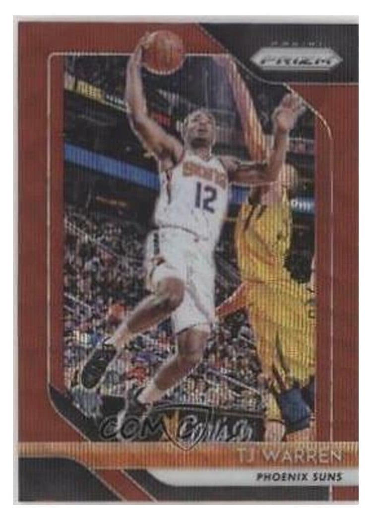 2018-19 Panini Prizm Base Set TJ Warren #21 card