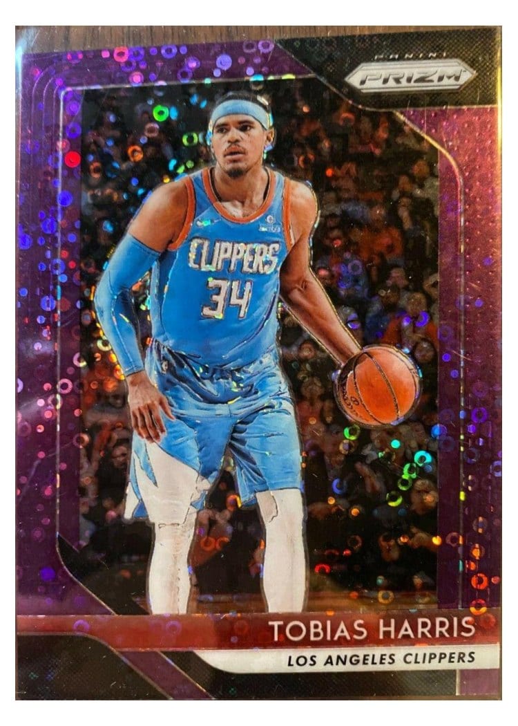 2018-19 Panini Prizm Base Set Tobias Harris #244 card