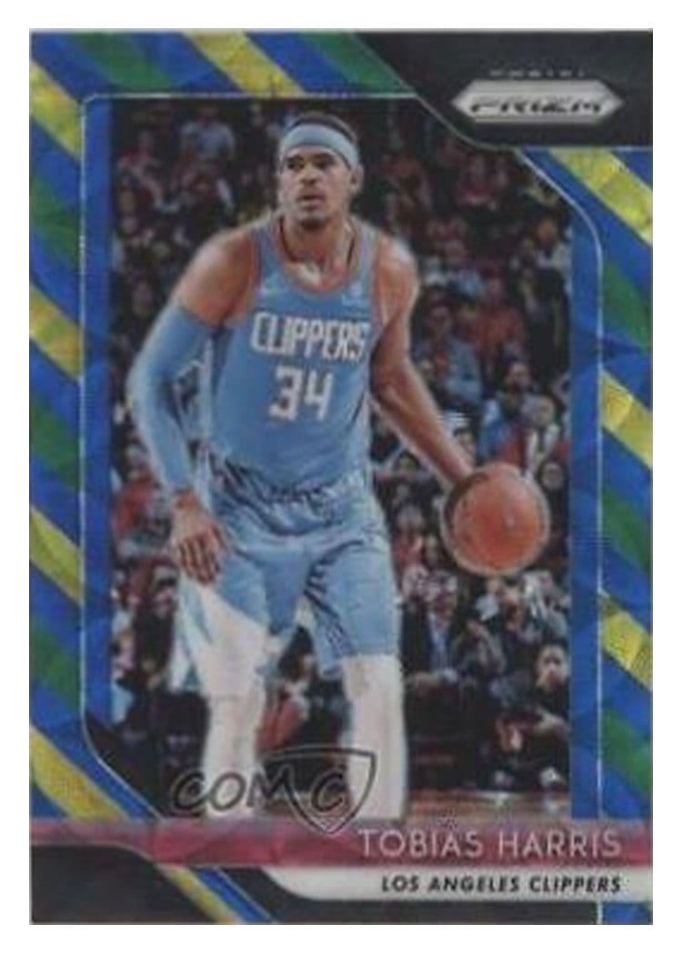 2018-19 Panini Prizm Base Set Tobias Harris #244 card