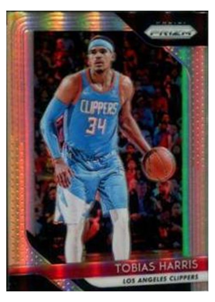 2018-19 Panini Prizm Base Set Tobias Harris #244 card