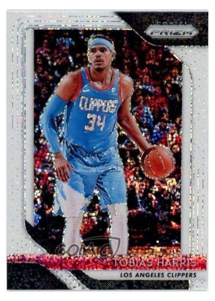 2018-19 Panini Prizm Base Set Tobias Harris #244 card