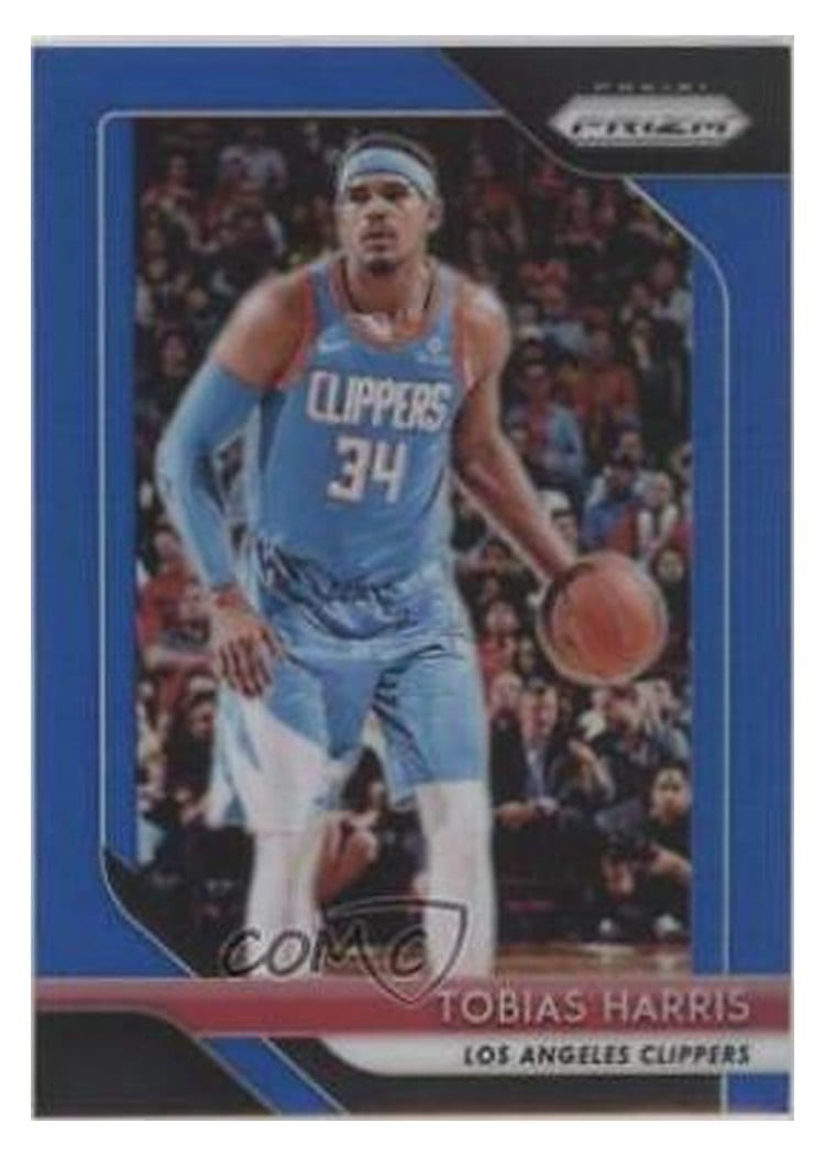 2018-19 Panini Prizm Base Set Tobias Harris #244 card