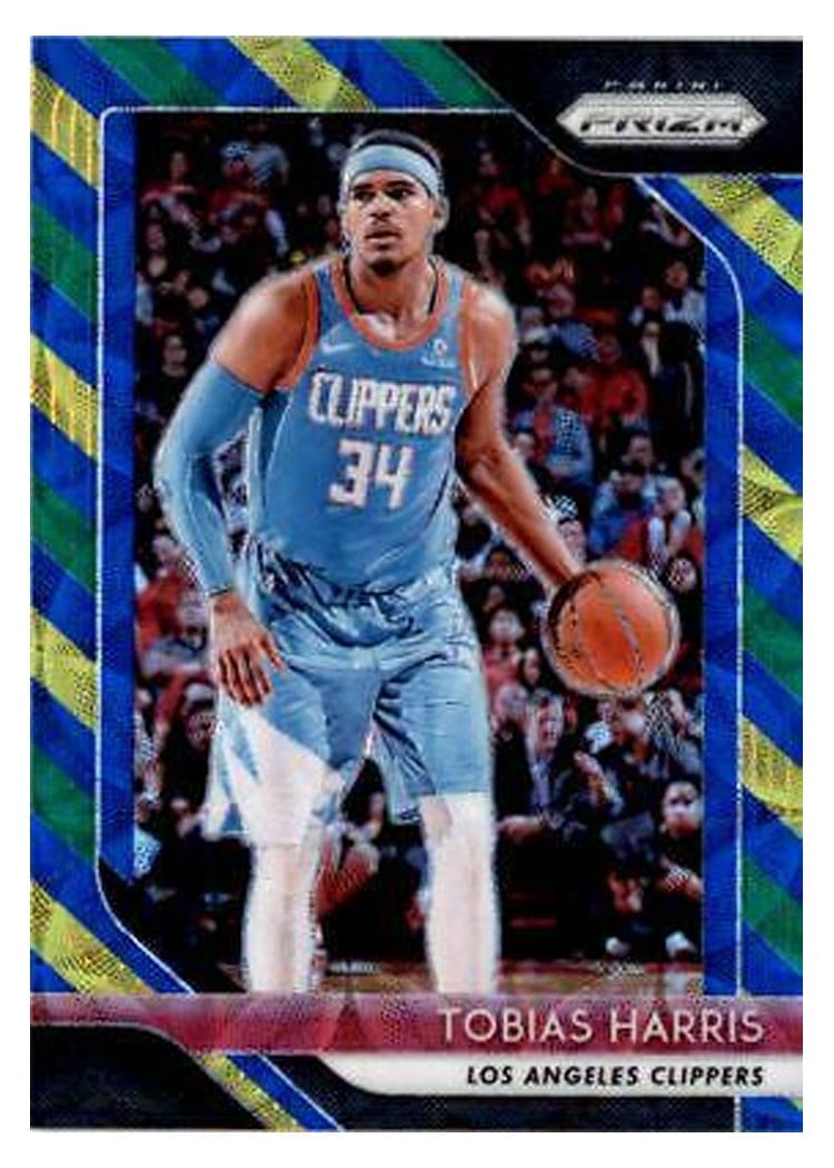 2018-19 Panini Prizm Base Set Tobias Harris #244 card