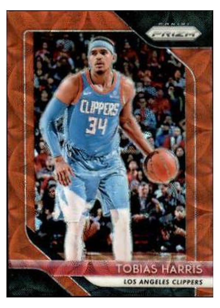 2018-19 Panini Prizm Base Set Tobias Harris #244 card