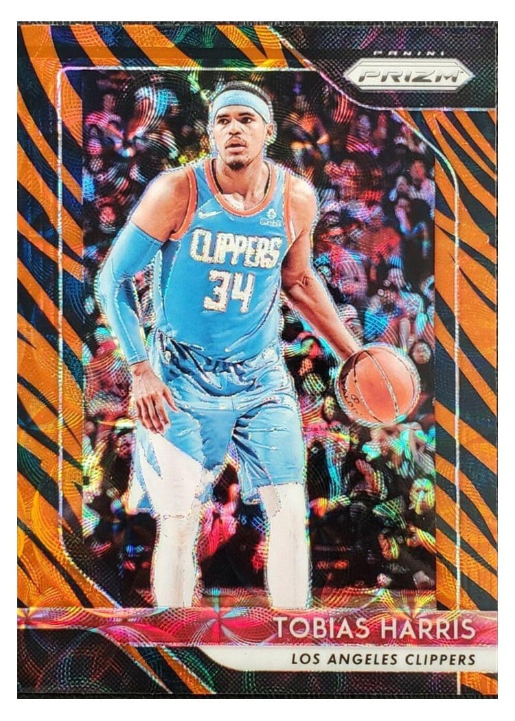 2018-19 Panini Prizm Base Set Tobias Harris #244 card