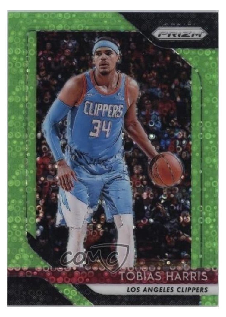 2018-19 Panini Prizm Base Set Tobias Harris #244 card