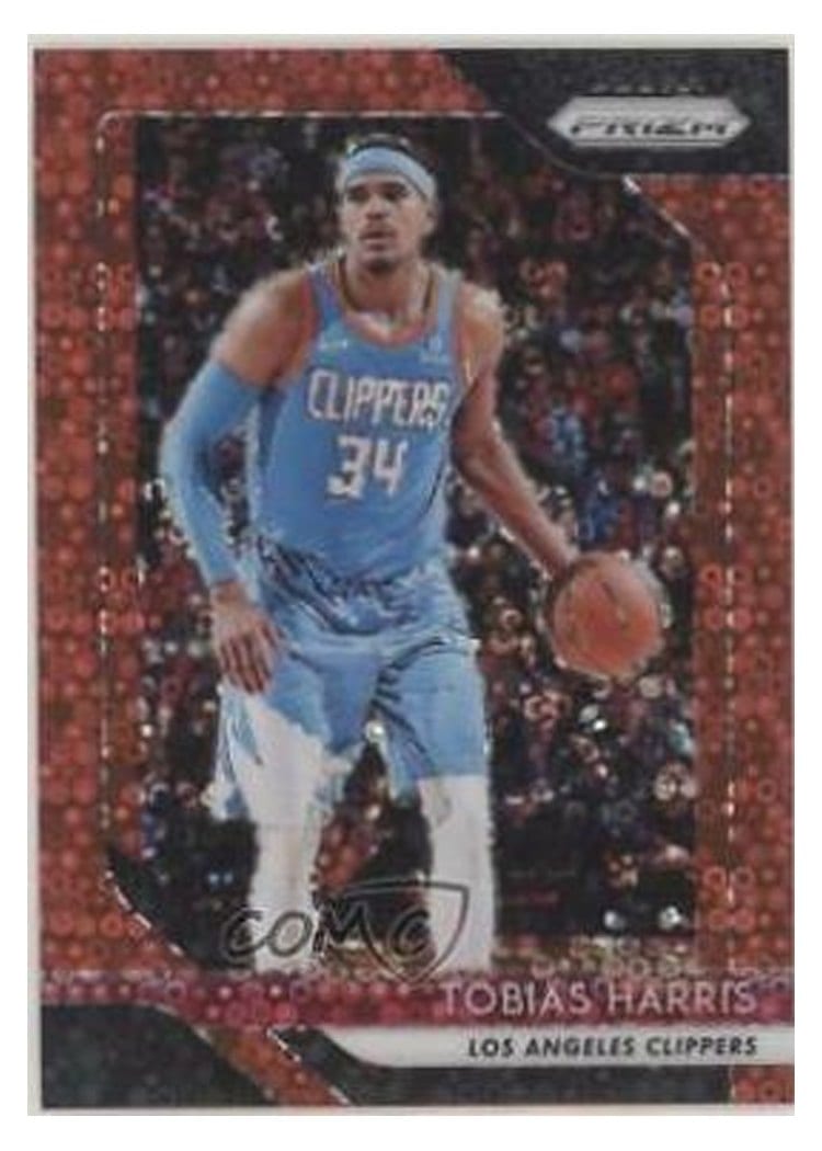 2018-19 Panini Prizm Base Set Tobias Harris #244 card