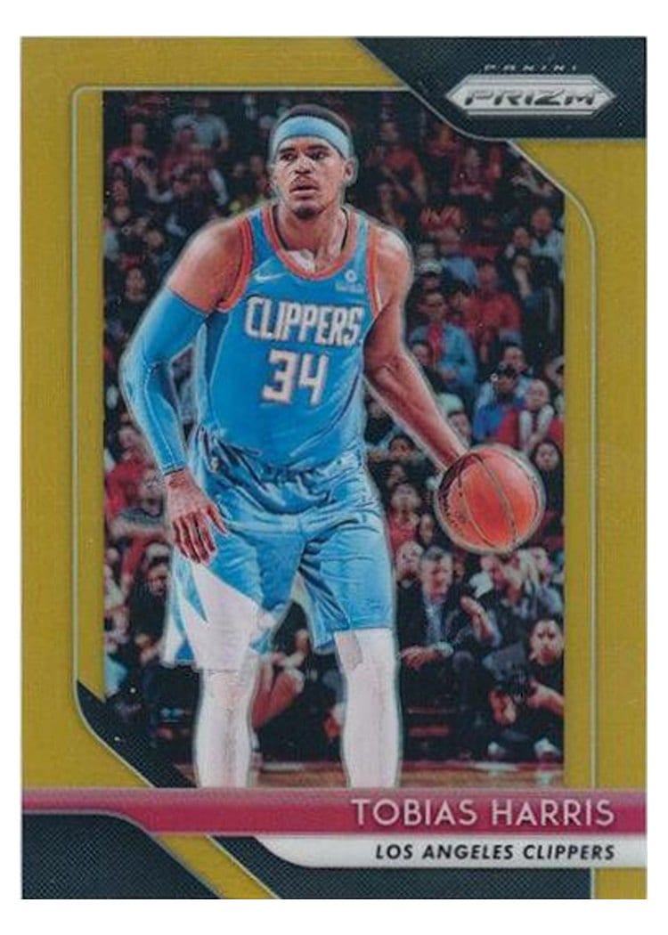 2018-19 Panini Prizm Base Set Tobias Harris #244 card