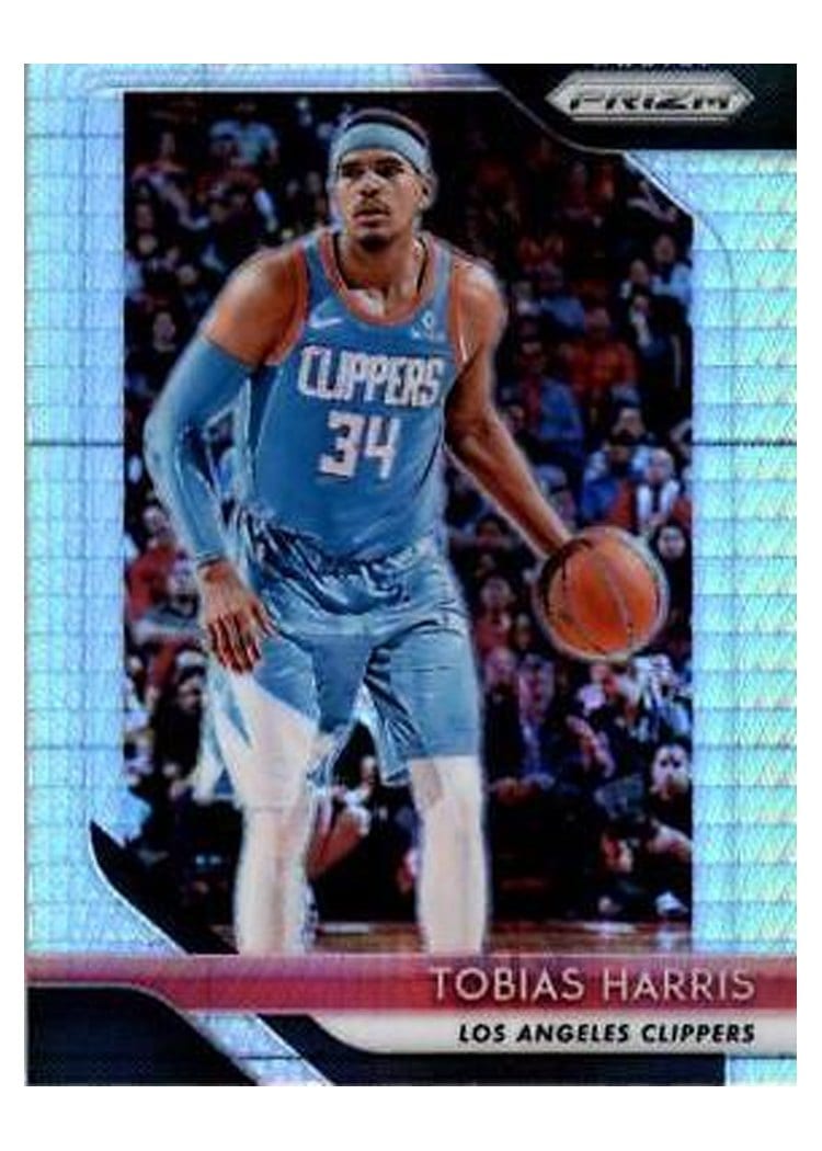 2018-19 Panini Prizm Base Set Tobias Harris #244 card