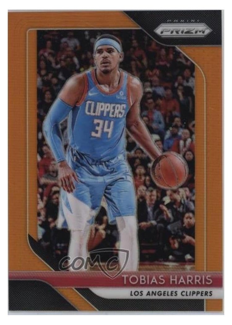2018-19 Panini Prizm Base Set Tobias Harris #244 card