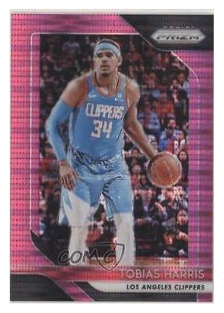 2018-19 Panini Prizm Base Set Tobias Harris #244 card