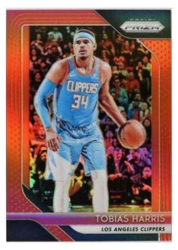2018-19 Panini Prizm Base Set Tobias Harris #244 card