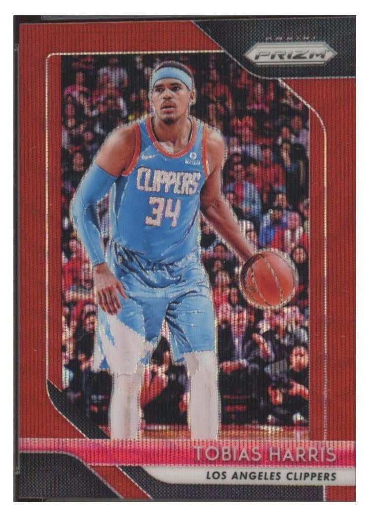 2018-19 Panini Prizm Base Set Tobias Harris #244 card