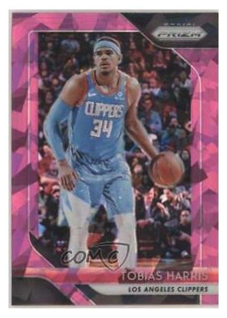 2018-19 Panini Prizm Base Set Tobias Harris #244 card