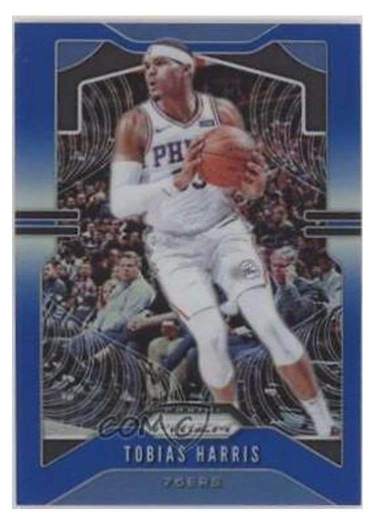 2019-20 Panini Prizm Base Set Tobias Harris #45 card