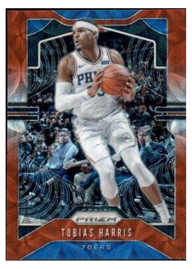 2019-20 Panini Prizm Base Set Tobias Harris #45 card
