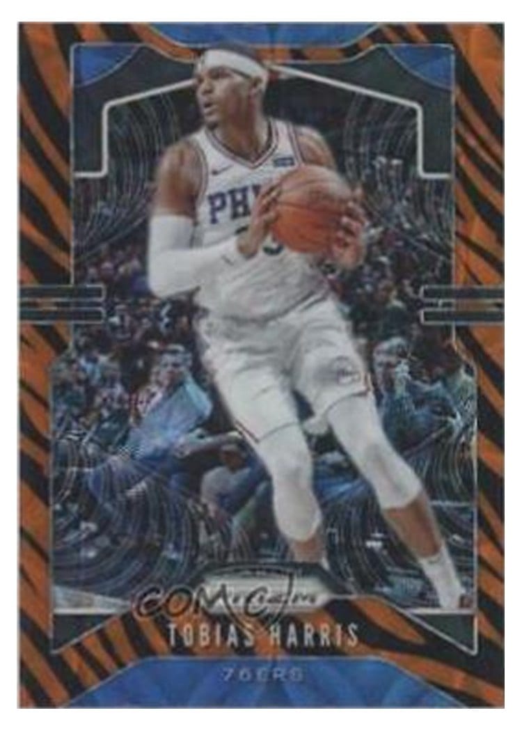 2019-20 Panini Prizm Base Set Tobias Harris #45 card