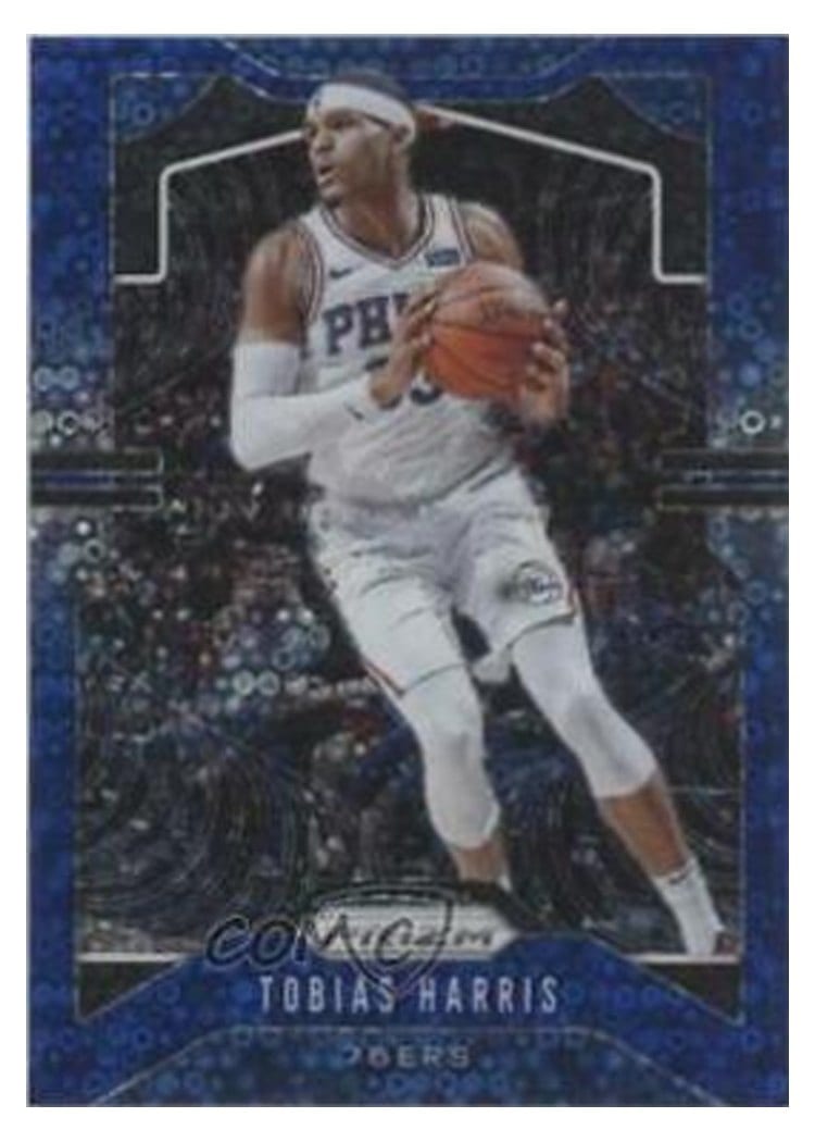 2019-20 Panini Prizm Base Set Tobias Harris #45 card