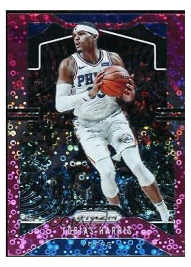 2019-20 Panini Prizm Base Set Tobias Harris #45 card