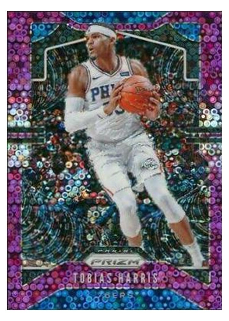 2019-20 Panini Prizm Base Set Tobias Harris #45 card