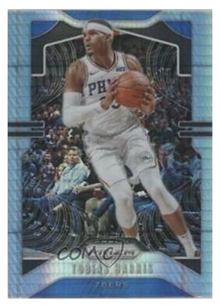 2019-20 Panini Prizm Base Set Tobias Harris #45 card