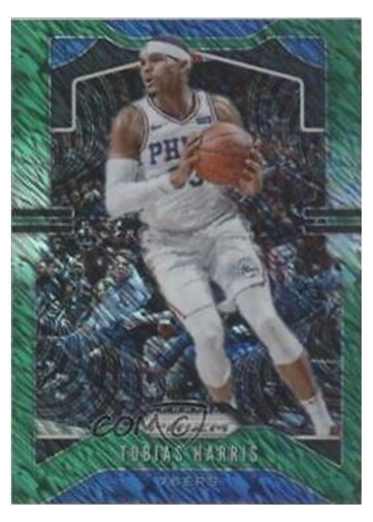 2019-20 Panini Prizm Base Set Tobias Harris #45 card