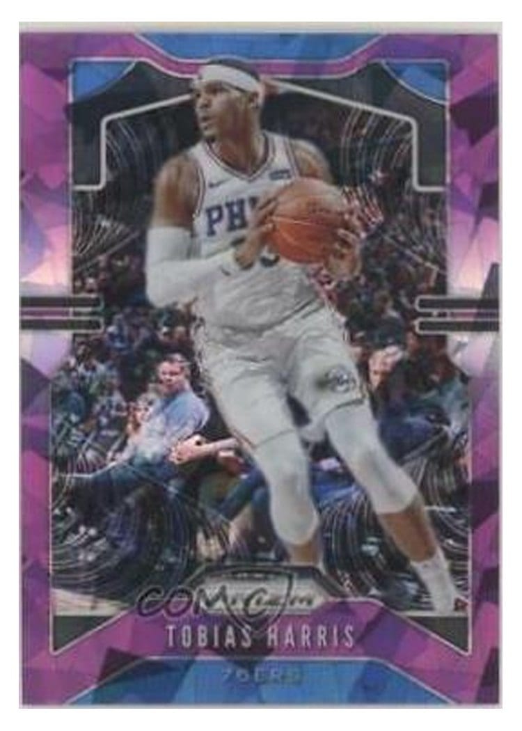 2019-20 Panini Prizm Base Set Tobias Harris #45 card