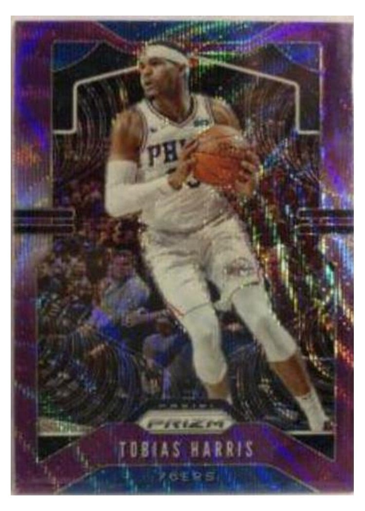 2019-20 Panini Prizm Base Set Tobias Harris #45 card