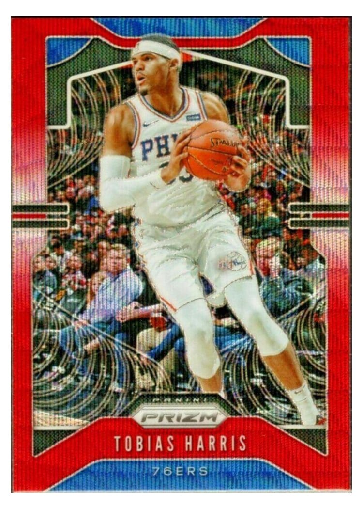 2019-20 Panini Prizm Base Set Tobias Harris #45 card