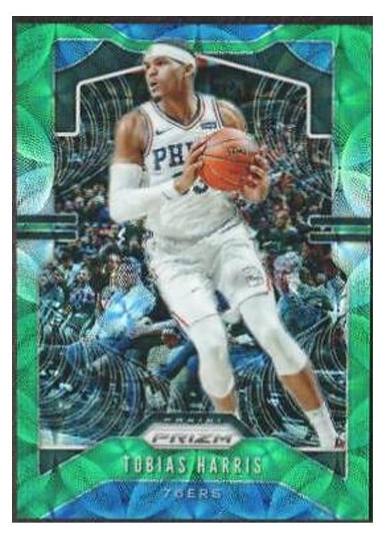 2019-20 Panini Prizm Base Set Tobias Harris #45 card