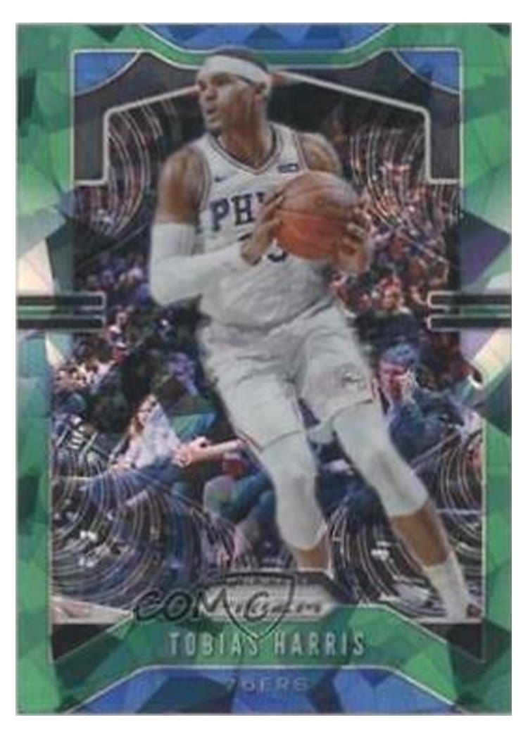 2019-20 Panini Prizm Base Set Tobias Harris #45 card