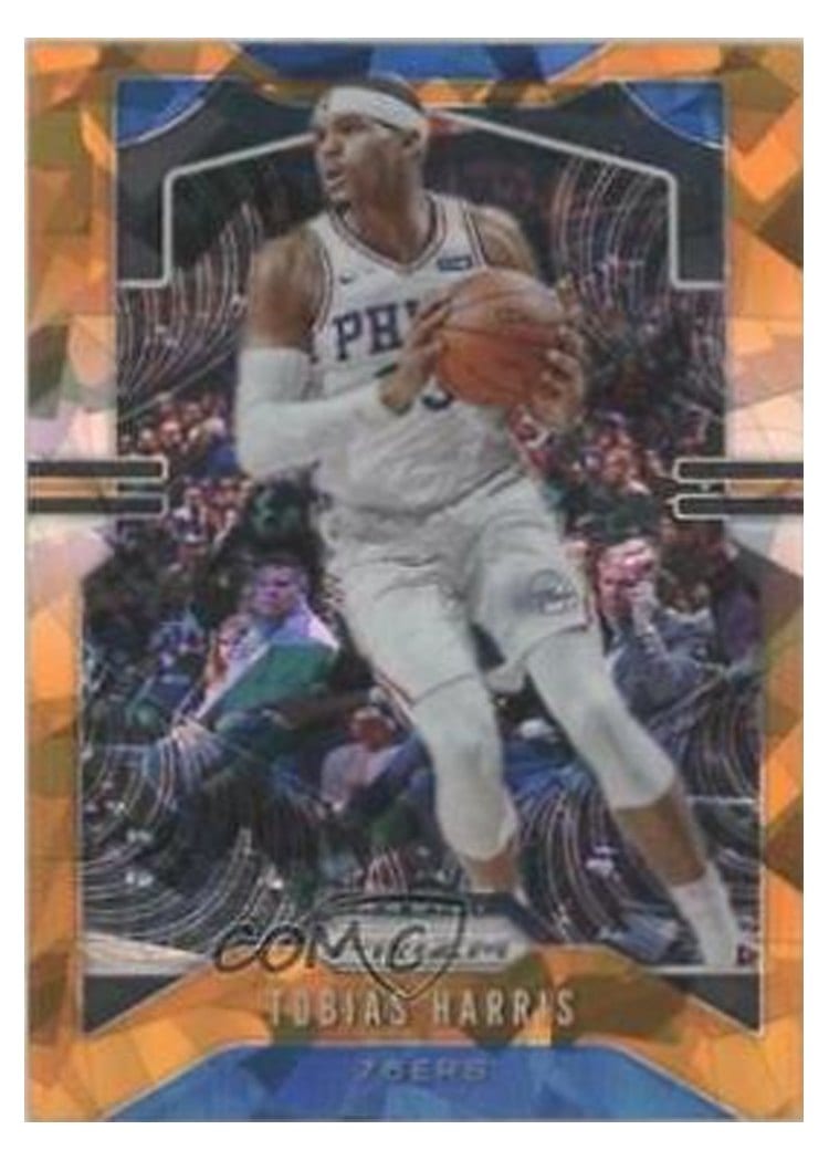 2019-20 Panini Prizm Base Set Tobias Harris #45 card
