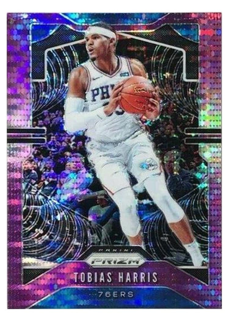 2019-20 Panini Prizm Base Set Tobias Harris #45 card