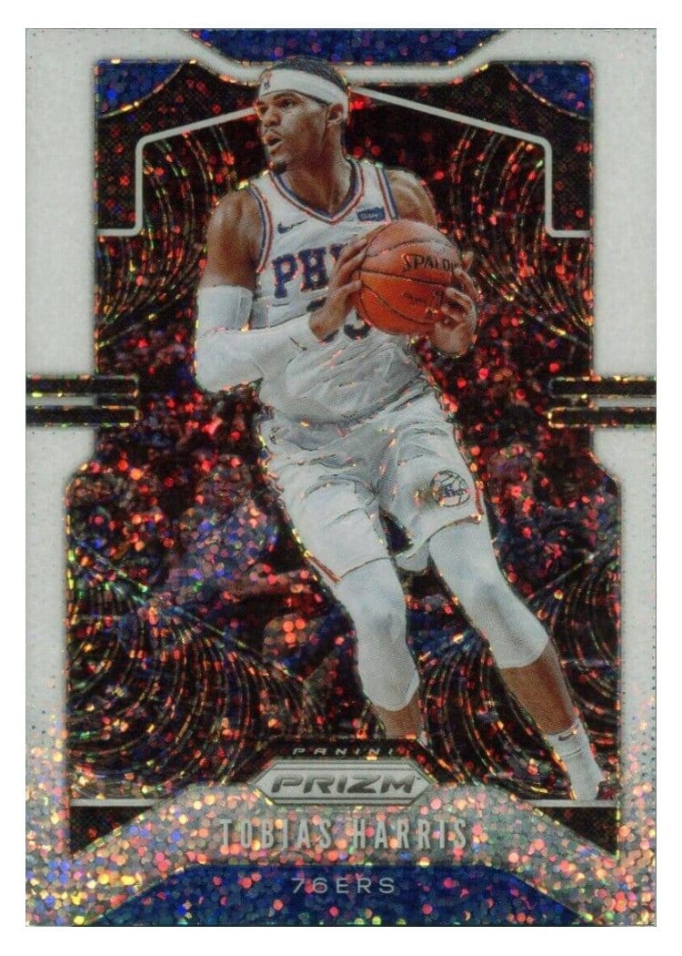 2019-20 Panini Prizm Base Set Tobias Harris #45 card