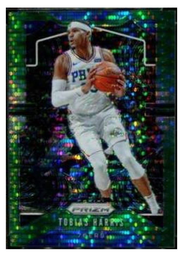 2019-20 Panini Prizm Base Set Tobias Harris #45 card