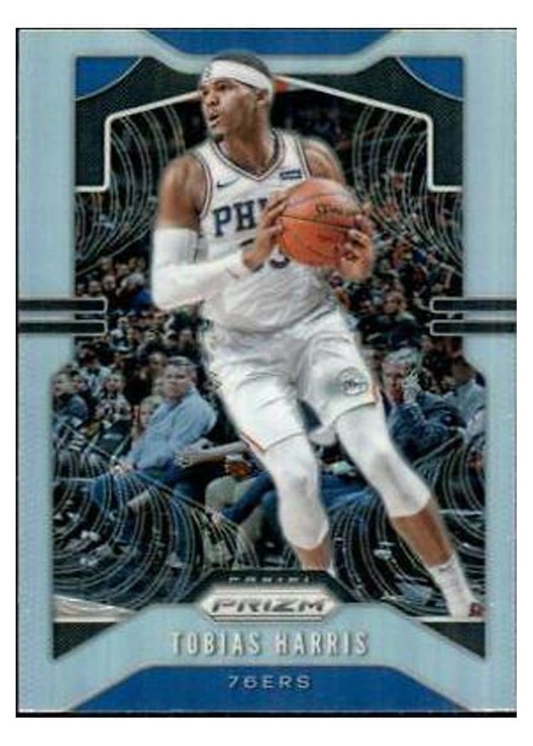 2019-20 Panini Prizm Base Set Tobias Harris #45 card