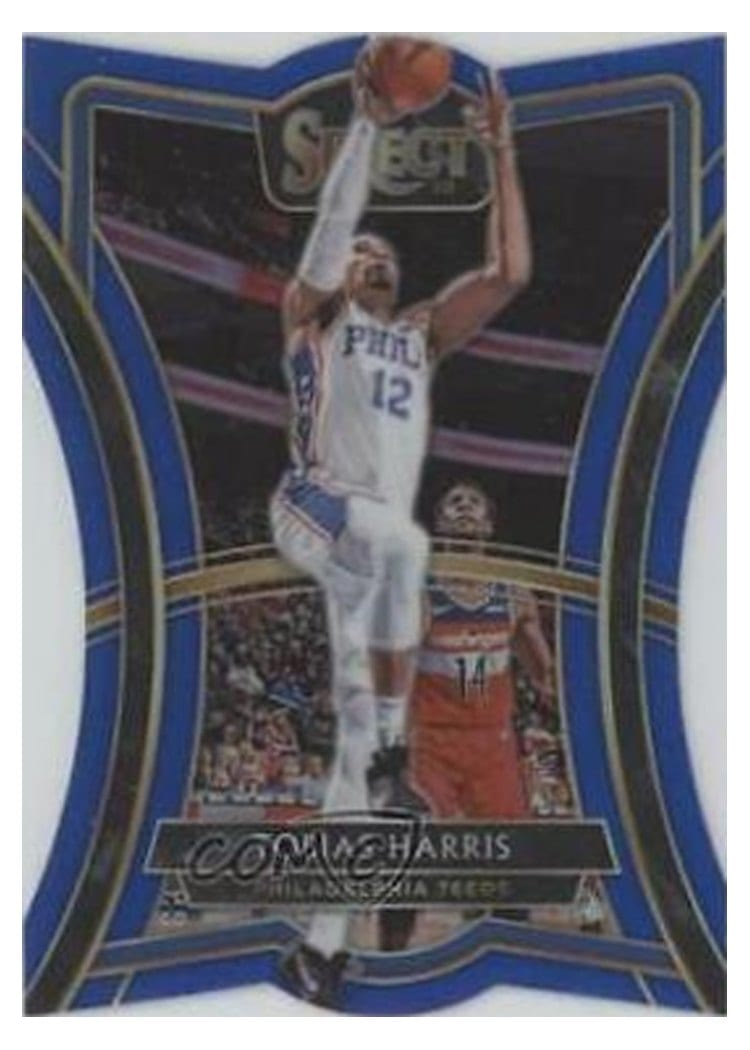 2019-20 Panini Select Base Set Tobias Harris #139 card