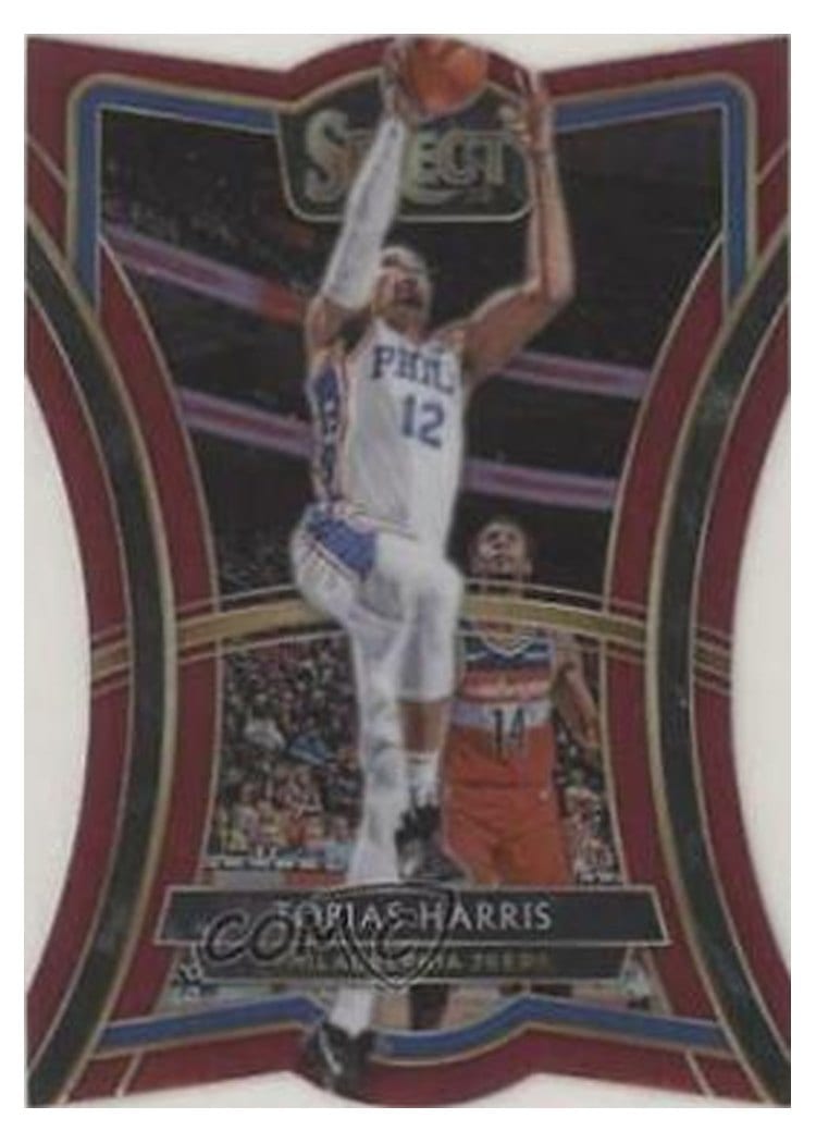 2019-20 Panini Select Base Set Tobias Harris #139 card