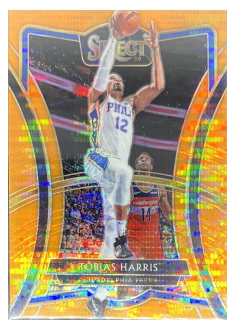 2019-20 Panini Select Base Set Tobias Harris #139 card