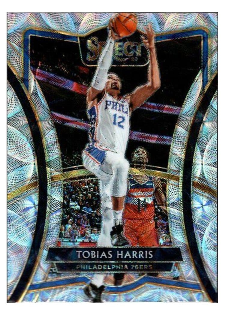 2019-20 Panini Select Base Set Tobias Harris Scope Prizm #139 card